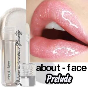 About FACE Prelude Lip Gloss - Holo/Opalescent Golden Pearl White